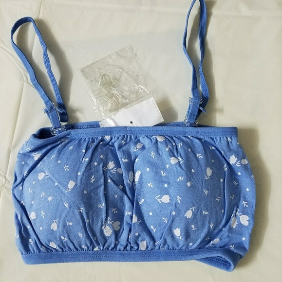 NWT  padded bralette. Flower pattern. - Picture 4 of 8
